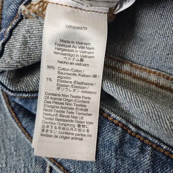 The Perfect Vintage Crop Jean – Size 29 – Light Wash - Picture 6 of 8